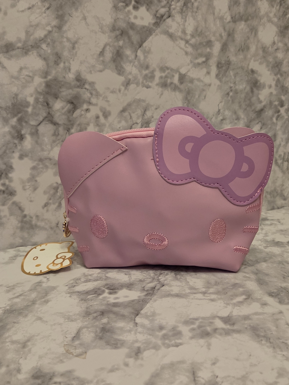 Hello Kitty Pink Bow Cosmetic Pouch